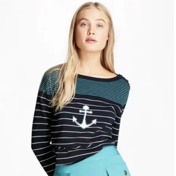 Brooks Brothers Sweaters - Brooks Brothers Nautical Striped Sweater